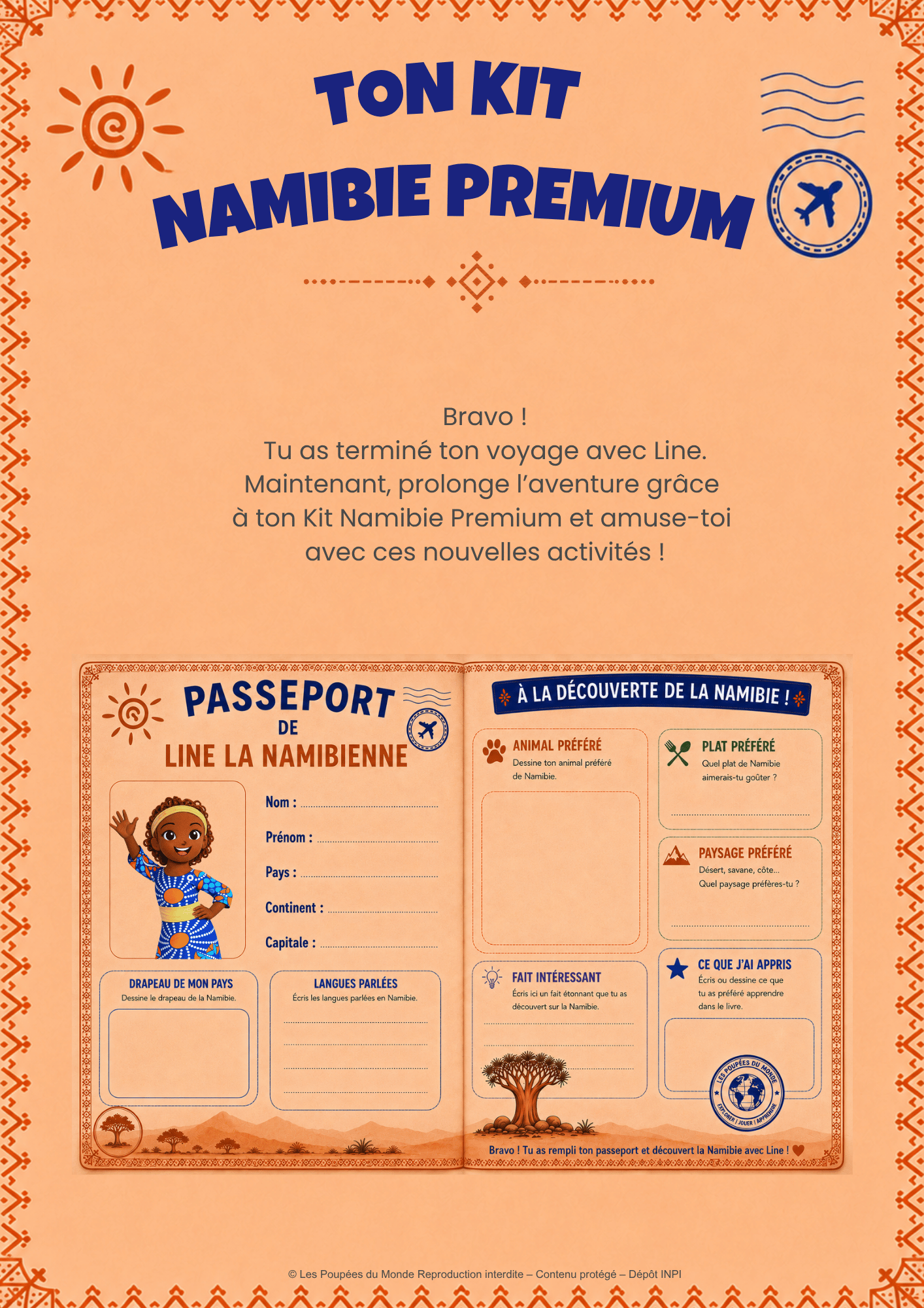 Line la Namibienne