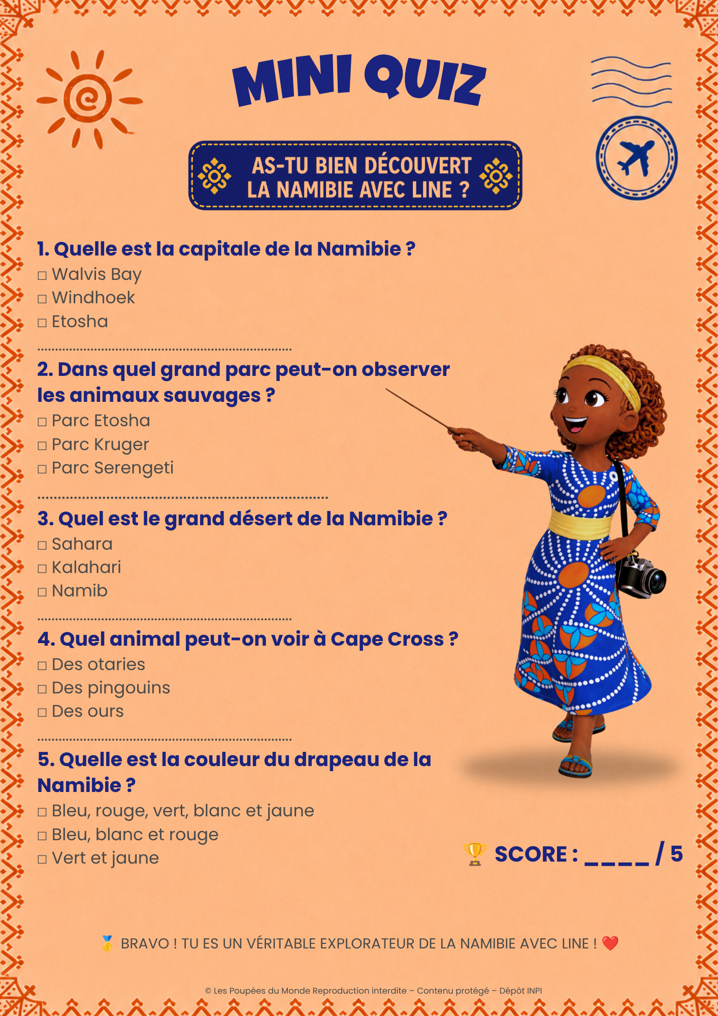 Fiche pédagogique Les Poupées du Monde