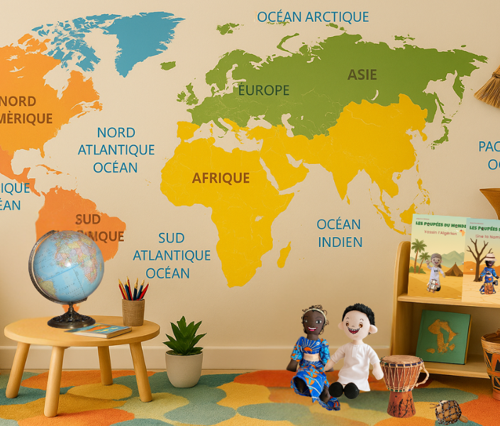 Coin du monde à la Maison